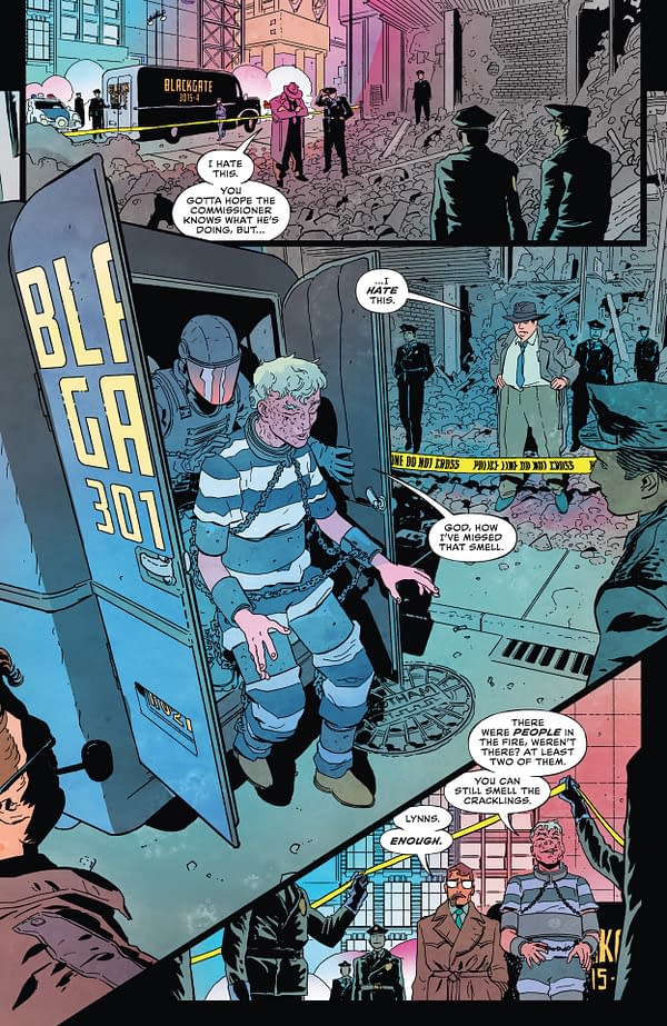 Interior preview page from Batman: Dark Patterns #11