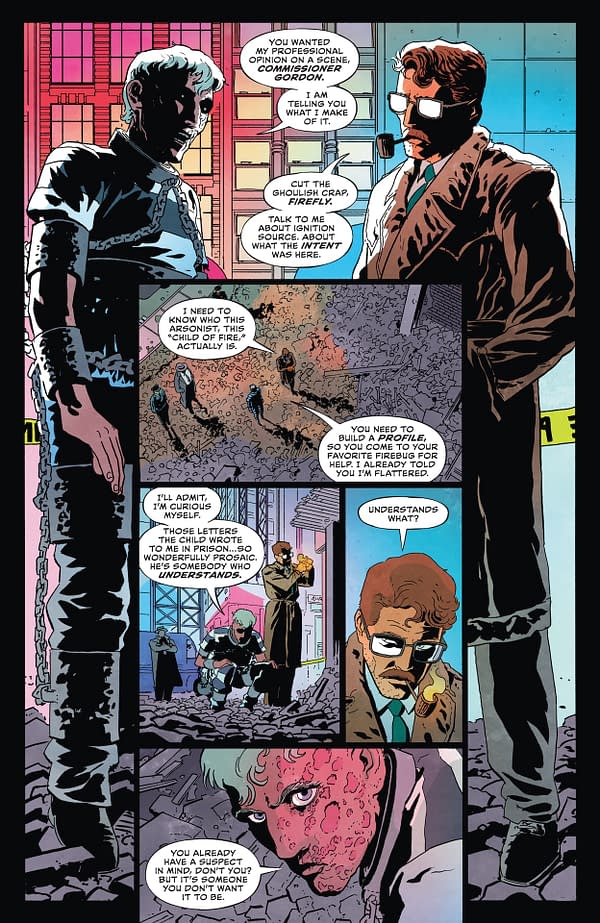 Interior preview page from Batman: Dark Patterns #11