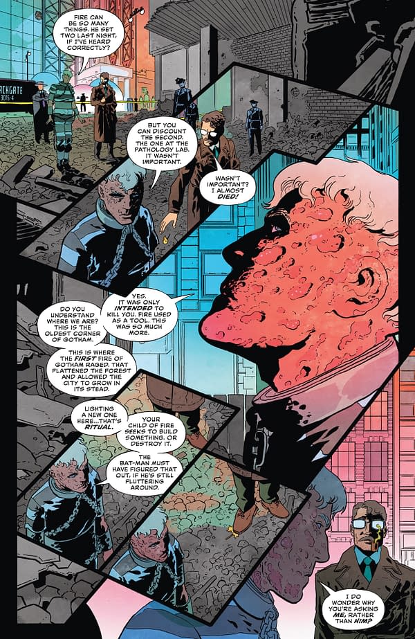 Interior preview page from Batman: Dark Patterns #11