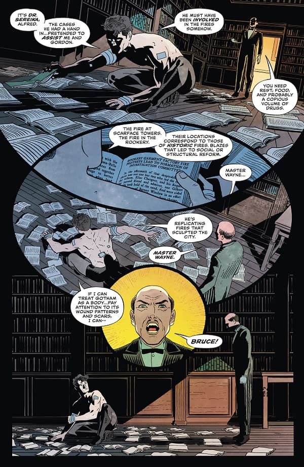 Interior preview page from Batman: Dark Patterns #11