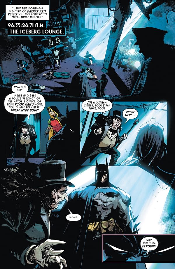 Interior preview page from Batman and Robin #26