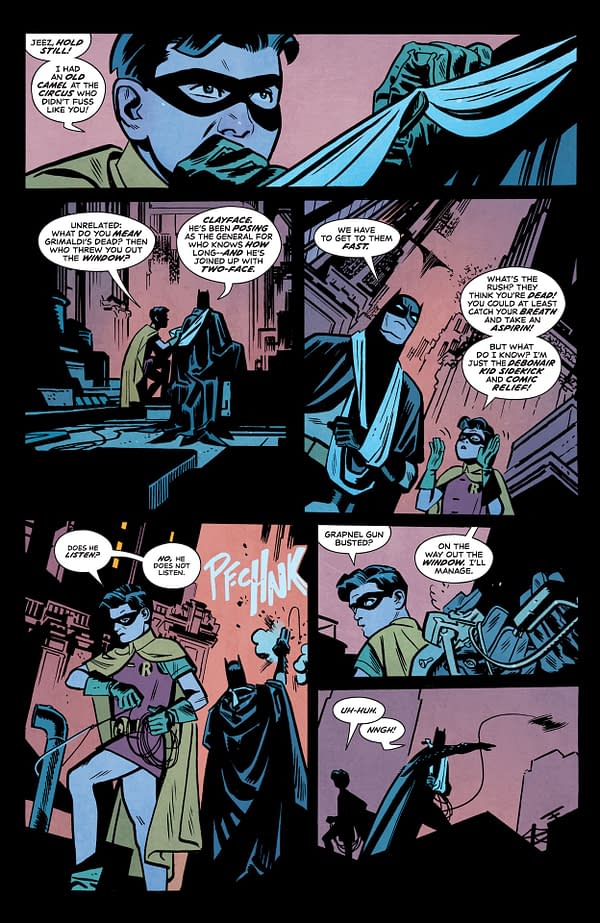 Interior preview page from Batman and Robin: Year One #12