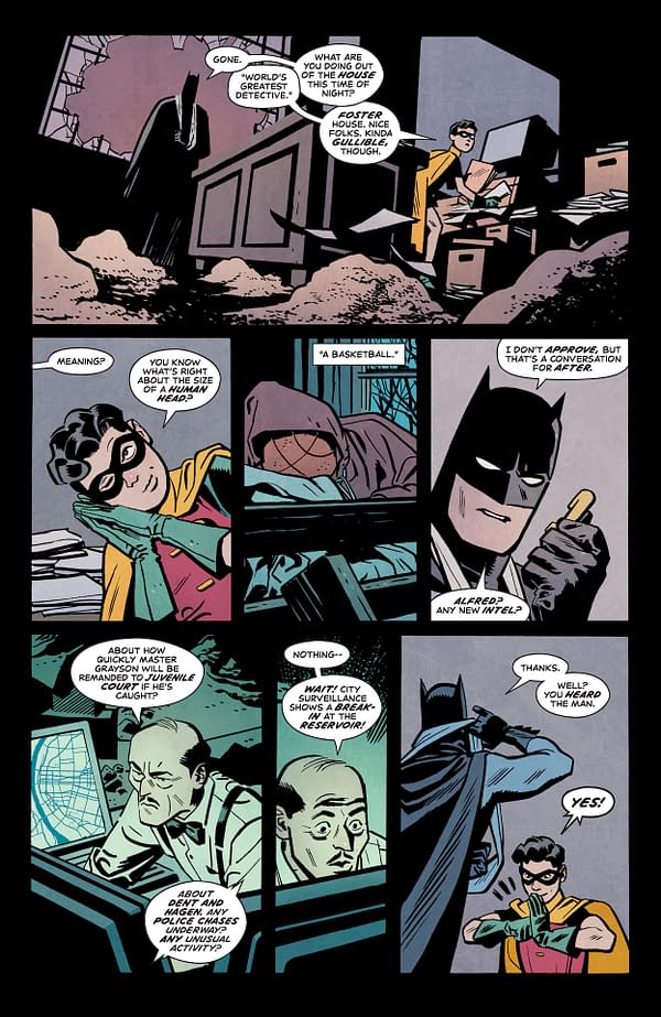 Interior preview page from Batman and Robin: Year One #12