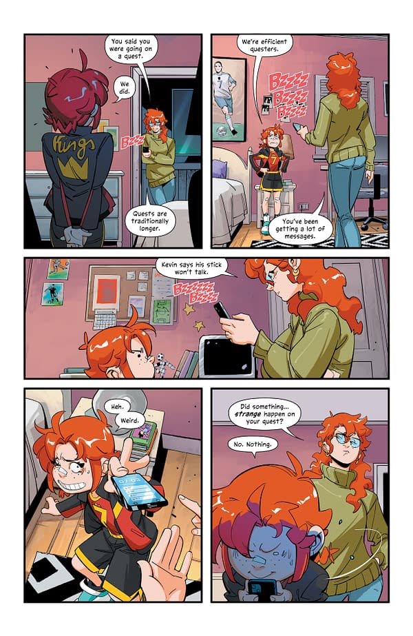 Interior preview page from CORT: Children of the Round Table #2