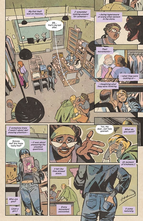 Interior preview page from Catwoman #80