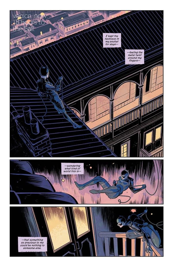 Interior preview page from Catwoman #80