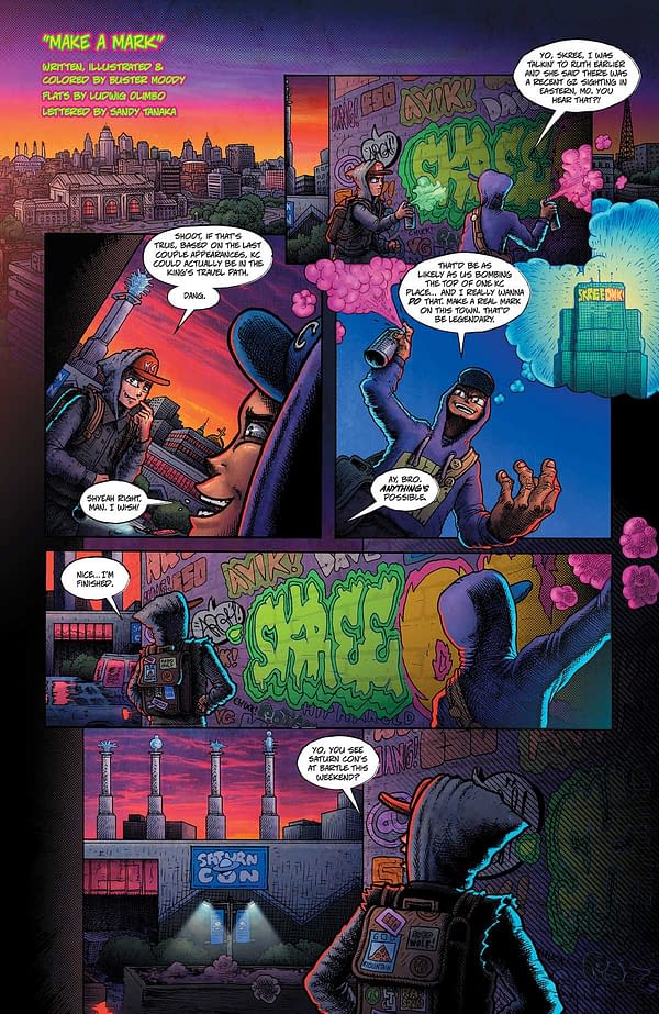 Interior preview page from GODZILLA VS. AMERICA: KANSAS CITY FREDDIE E. WILLIAMS II COVER