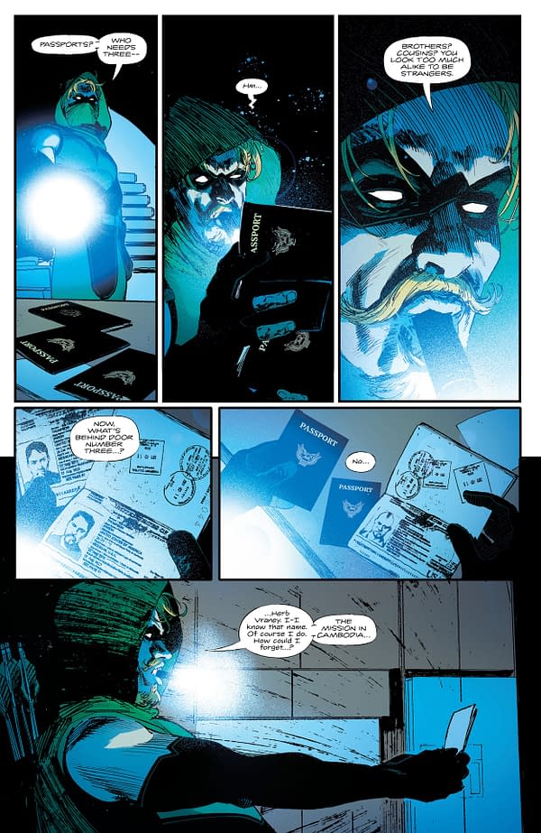 Interior preview page from Green Arrow #29