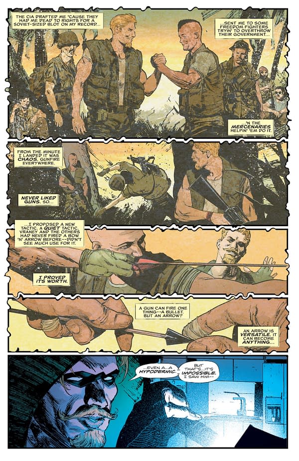 Interior preview page from Green Arrow #29