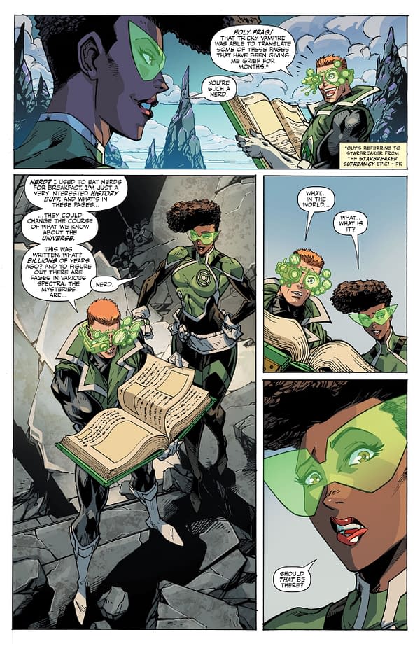 Interior preview page from Green Lantern #28