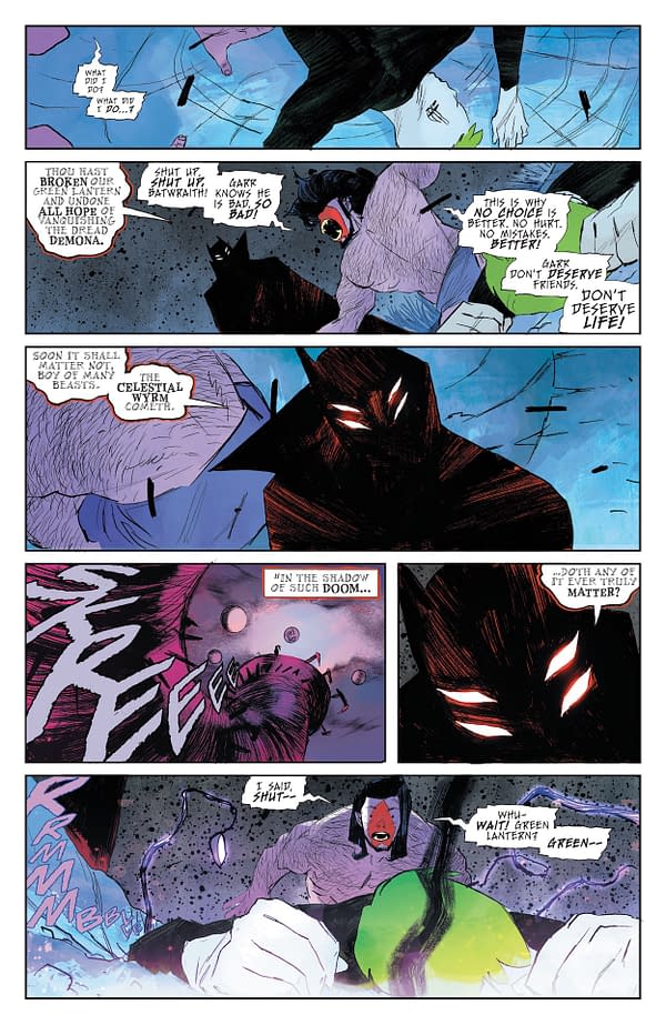 Interior preview page from Green Lantern Dark #7