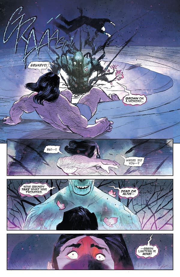 Interior preview page from Green Lantern Dark #7