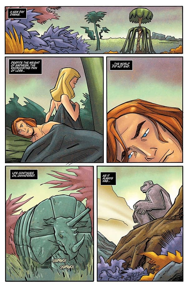 Interior preview page from Herculoids #9