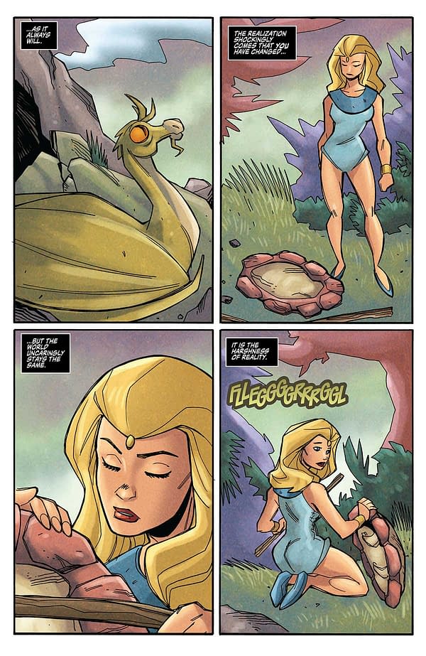 Interior preview page from Herculoids #9