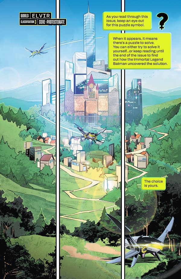 Interior preview page from Immortal Legend Batman #3