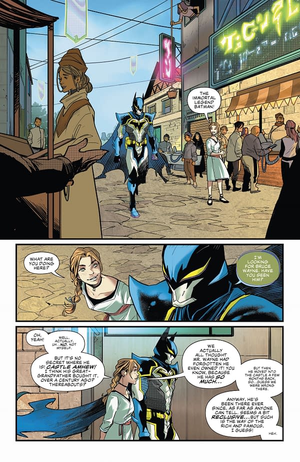 Interior preview page from Immortal Legend Batman #3