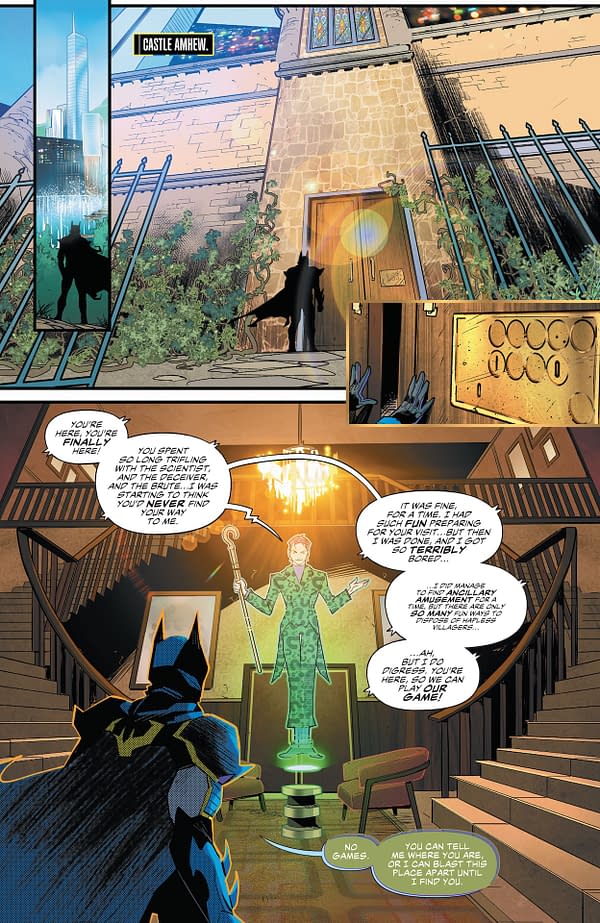 Interior preview page from Immortal Legend Batman #3