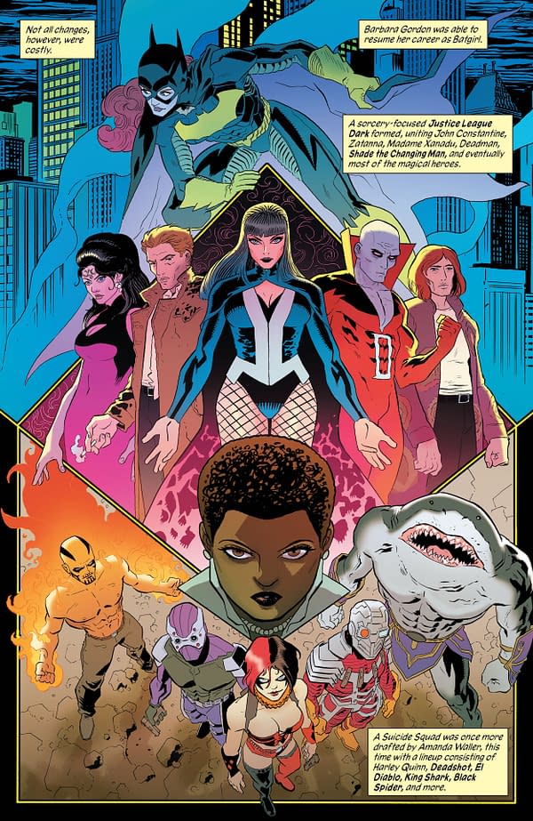 Interior preview page from New History of the DC Universe #4