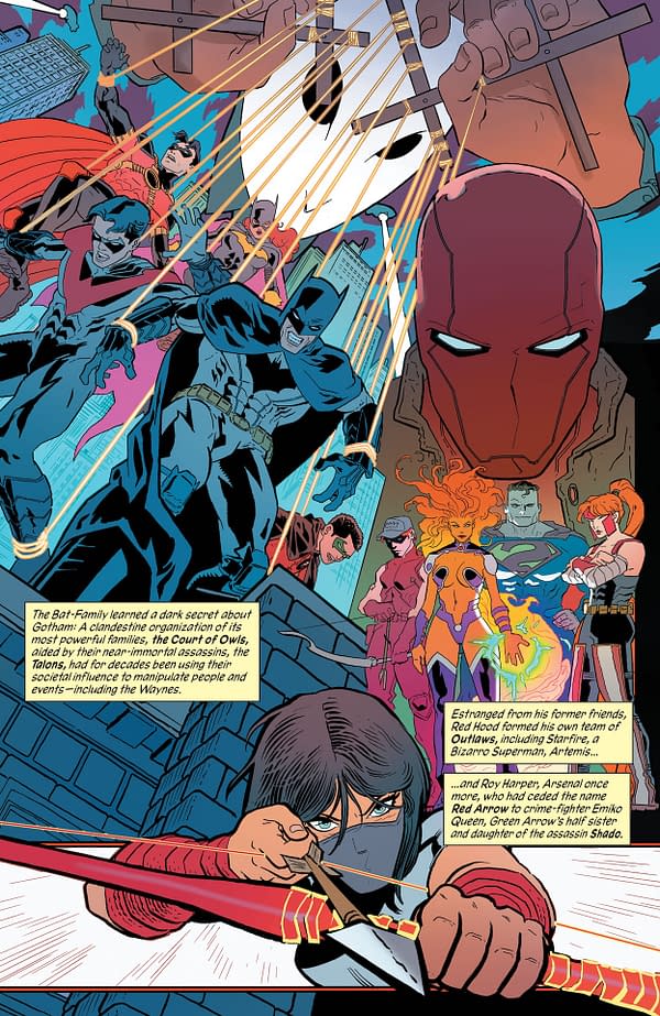 Interior preview page from New History of the DC Universe #4