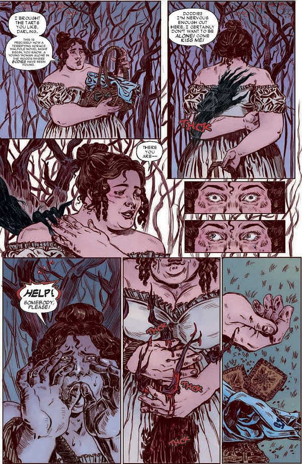 Interior preview page from RETURN TO SLEEPY HOLLOW SAVANNA MAYER COVER