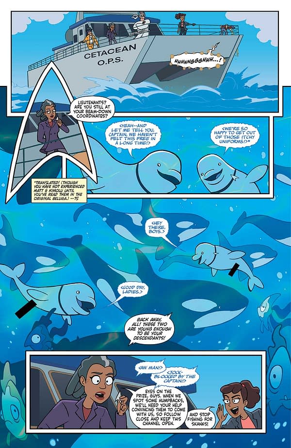 Interior preview page from STAR TREK: LOWER DECKS #12 PHILIP MURPHY COVER