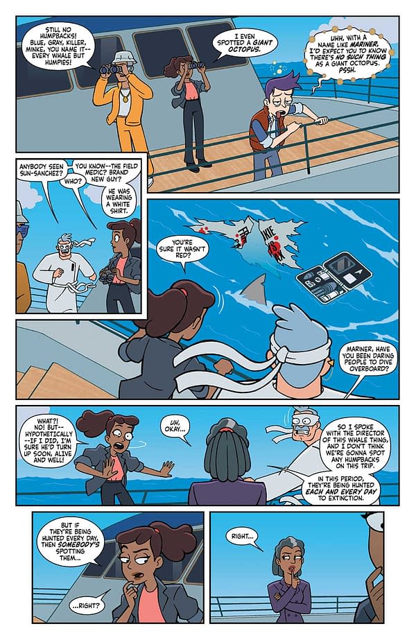 Interior preview page from STAR TREK: LOWER DECKS #12 PHILIP MURPHY COVER