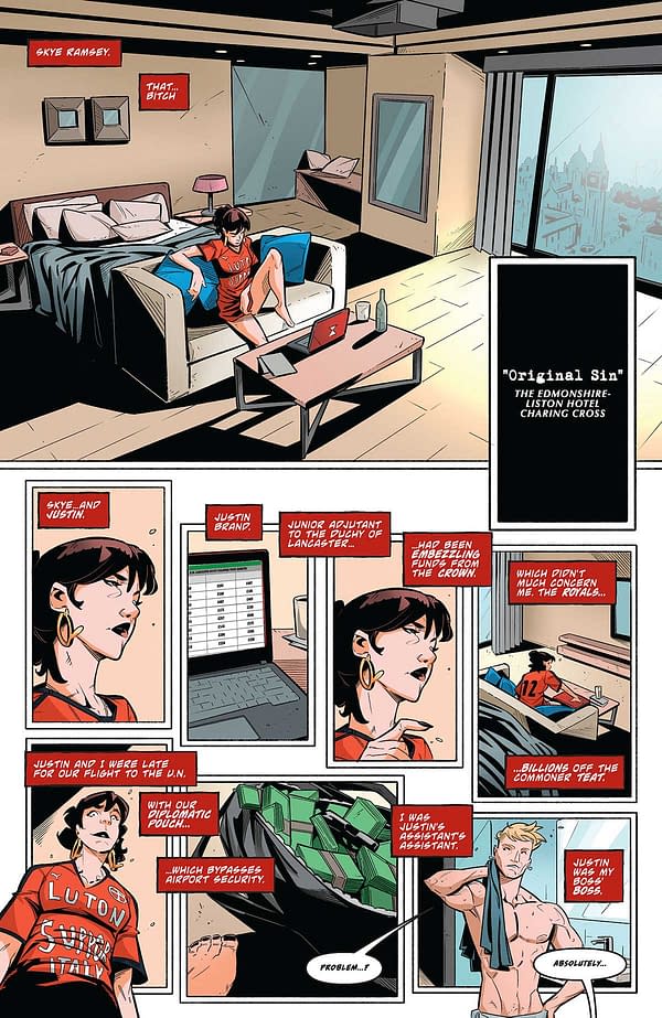 Interior preview page from Sonja Reborn #2