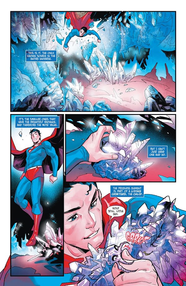 Interior preview page from Superman: Red and Blue 2025 Special #1
