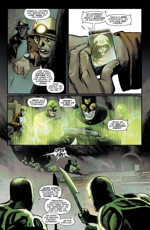 Interior preview page from Superman Unlimited #6