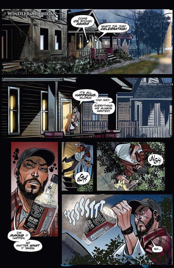 Interior preview page from Supernatural #1