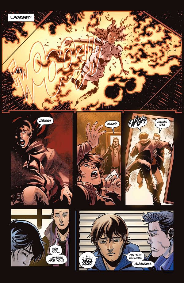 Interior preview page from Supernatural #1