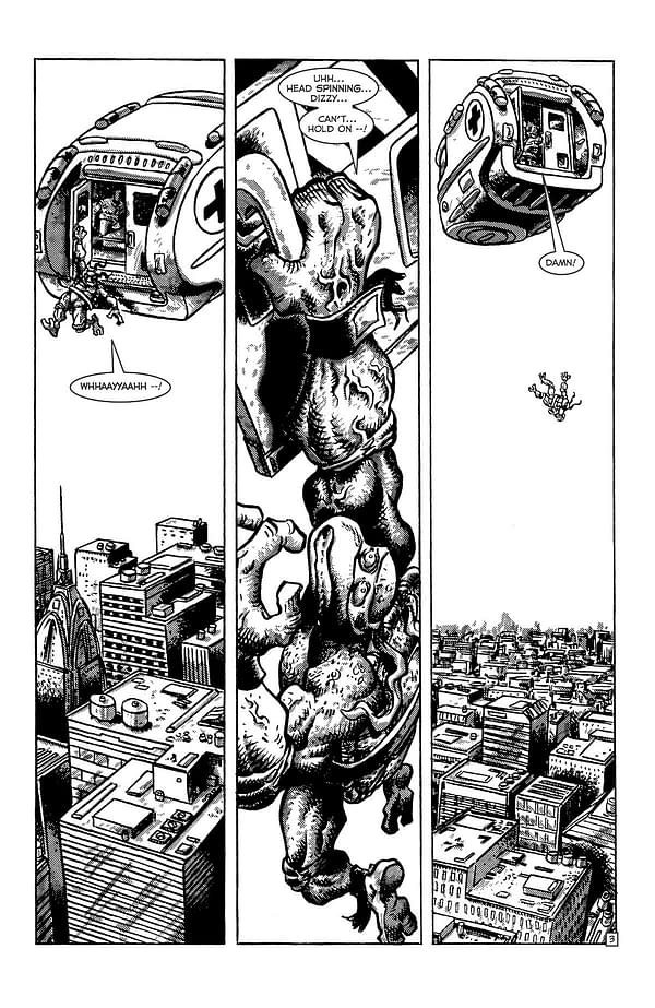 Interior preview page from TMNT: JOURNEYS #2 PETER LAIRD COVER
