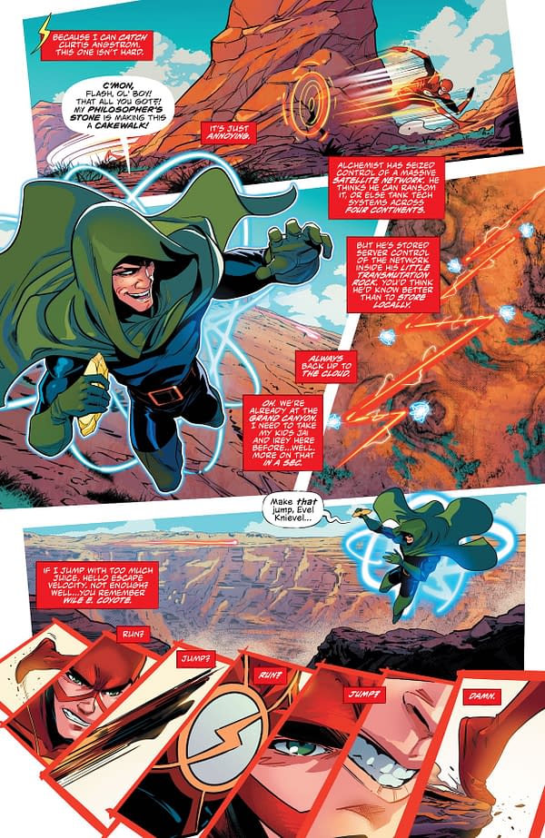 Interior preview page from Flash #26