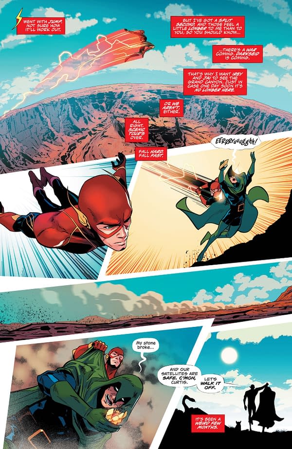 Interior preview page from Flash #26