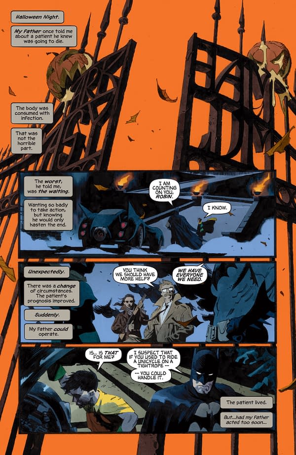 Interior preview page from Batman: The Last Halloween #10
