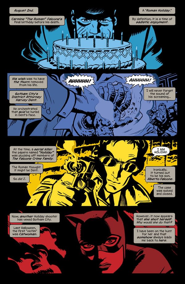 Interior preview page from Batman: The Long Halloween - The Last Halloween #9