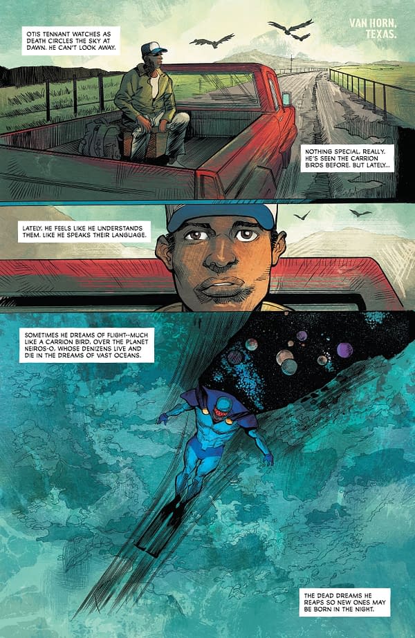 Interior preview page from New Gods #11