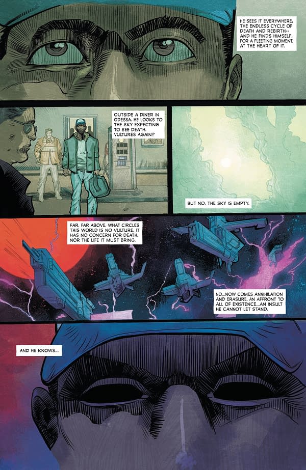 Interior preview page from New Gods #11