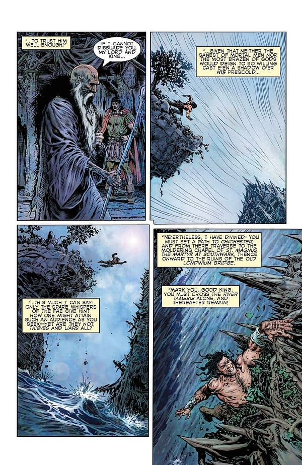 Interior preview page from Spawn: The Dark Ages #1
