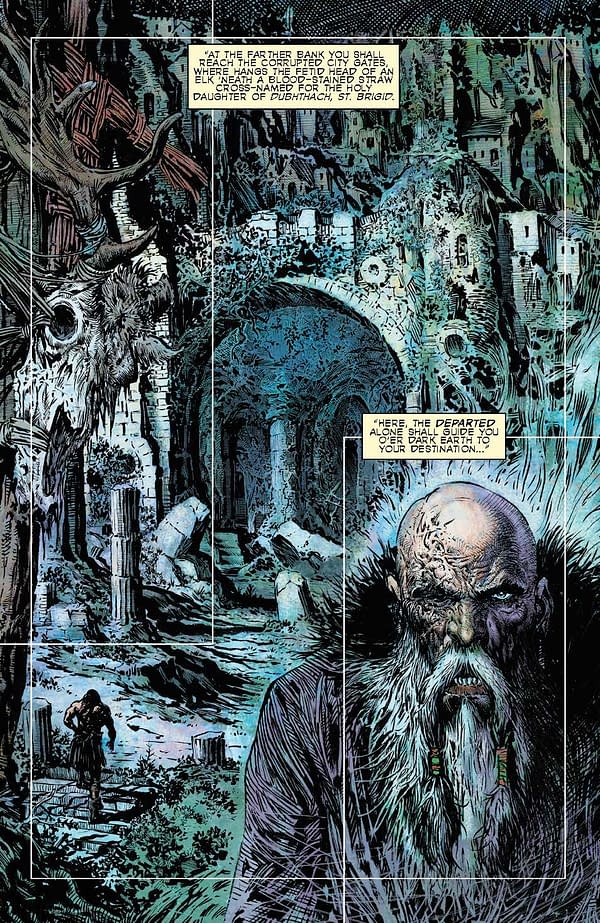 Interior preview page from Spawn: The Dark Ages #1