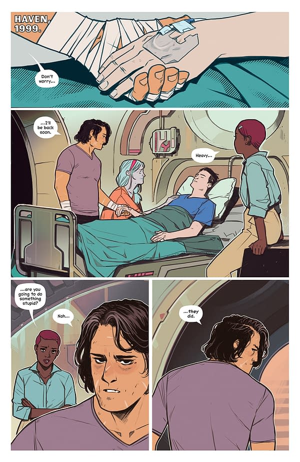 Interior preview page from Power Fantasy #13