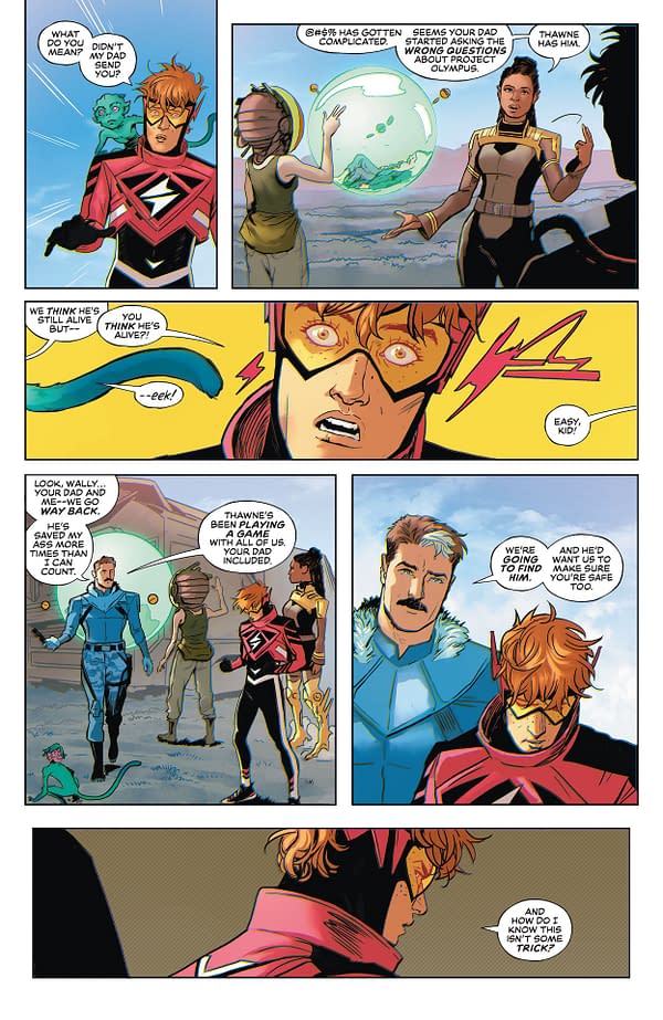 Interior preview page from Absolute Flash #9