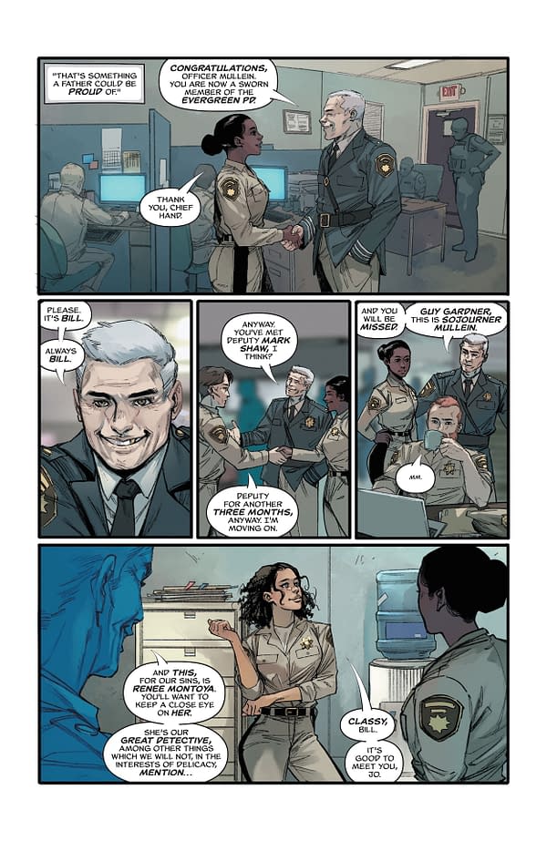 Interior preview page from Absolute Green Lantern #8