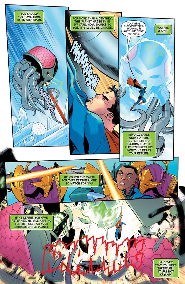 Interior preview page from Adventures of Superman: Book of El #3