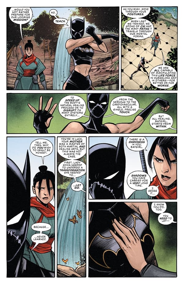 Interior preview page from Batgirl #13