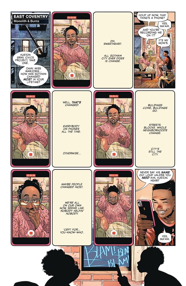 Interior preview page from Batman #3