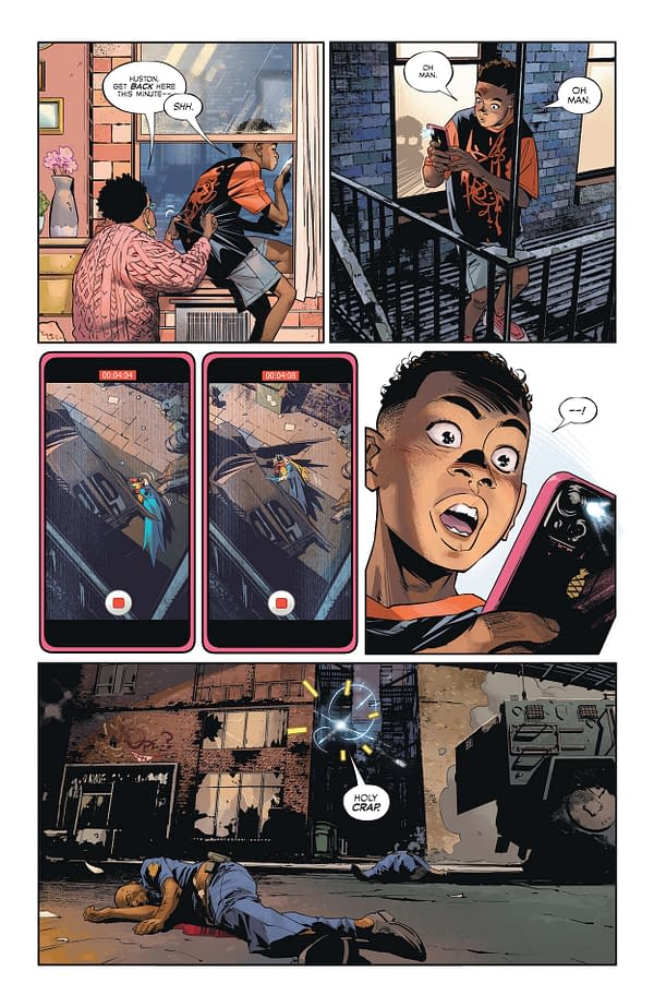 Interior preview page from Batman #3