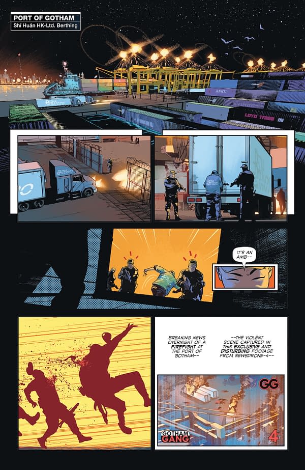 Interior preview page from Batman #4