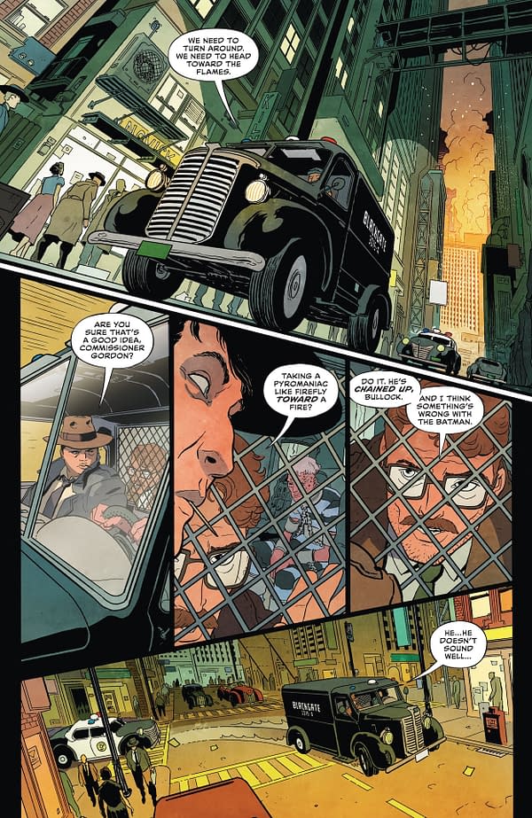 Interior preview page from Batman: Dark Patterns #12