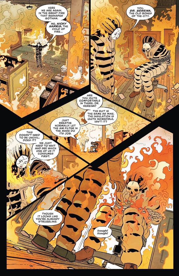 Interior preview page from Batman: Dark Patterns #12